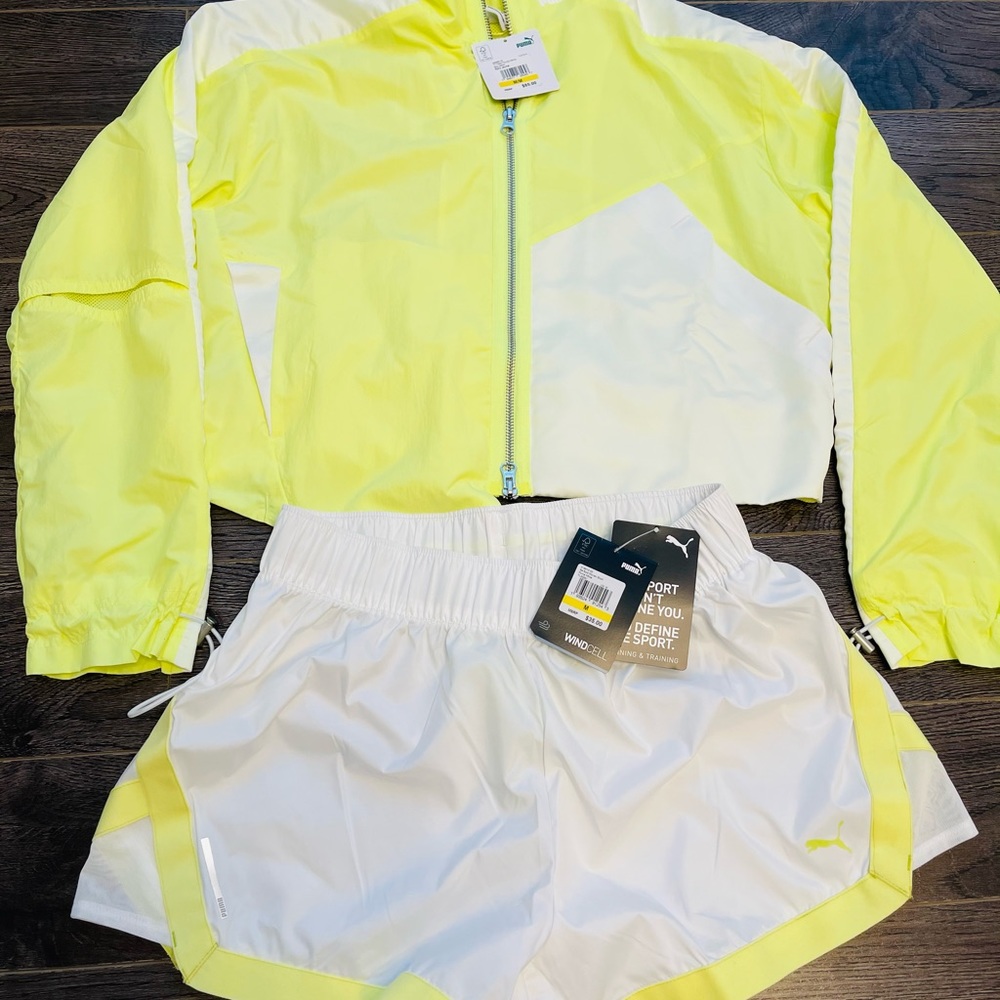 Puma fizzy yellow set